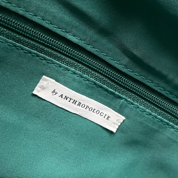 Anthropologie Kelly Green Faux Leather Quilted Pillow Purse Crossbody - Picture 16 of 16